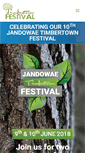 Mobile Screenshot of jandowaetimbertown.org.au